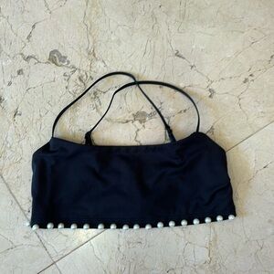 Pearl Detail Bralette Top